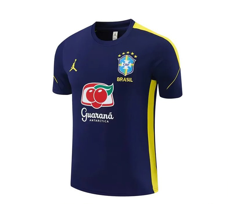 AAA Quality Brazil 26/27 Dark Blue Training Jersey